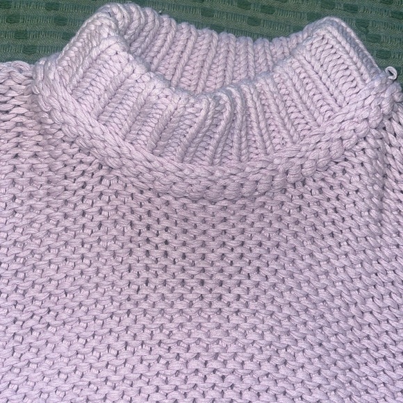 Free People Lilac Cable Knit Sweater - Picture 3 of 3